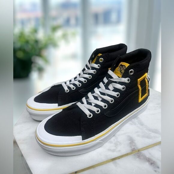 VANS Sk8-Hi REISSUE 138 NATIONAL GEOGRAPHIC Size 6.5 Men 8 Womens - Picture 3 of 14